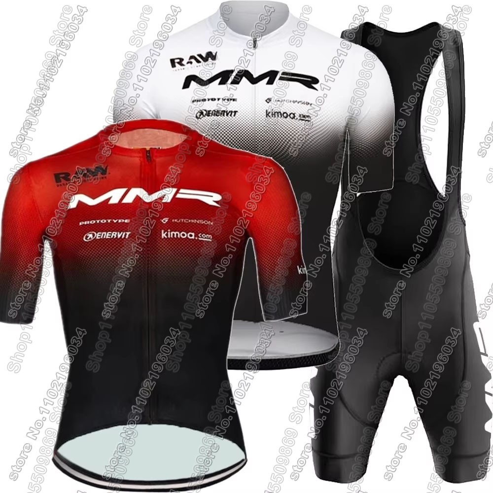 Summer Clothing Men Sale - 2026 MMR チームサイクリングジャージセット夏自転車エスパーニャスペイン衣類キットロードバイクシャツスーツ自転車ビブショーツ MTB マイヨ