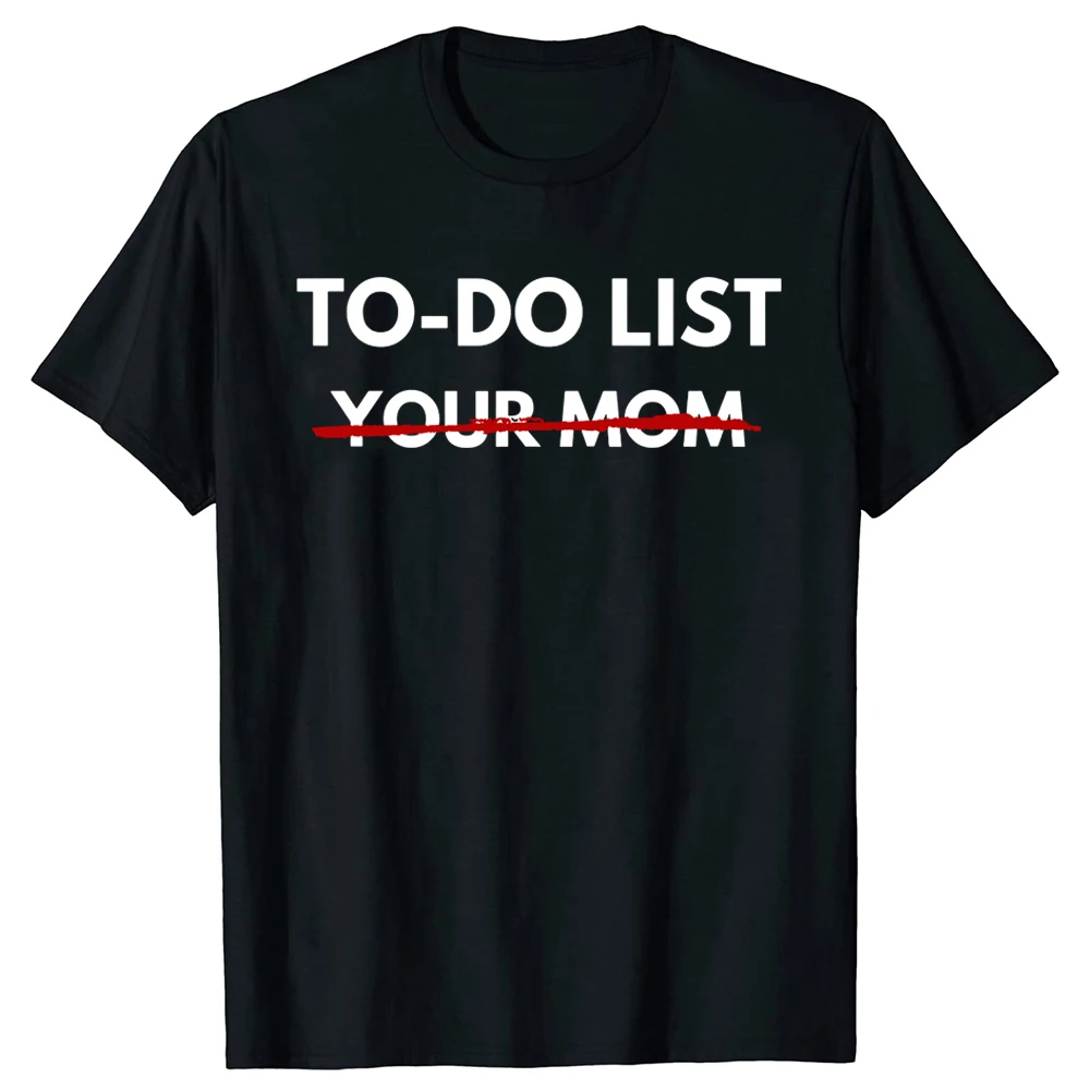 Summer Clothing List - 面白い Do リストあなたのママ Tシャツ夏母ママグラフィックストリートウェア半袖ギフト Tシャツ女性男性服ストリートウェア