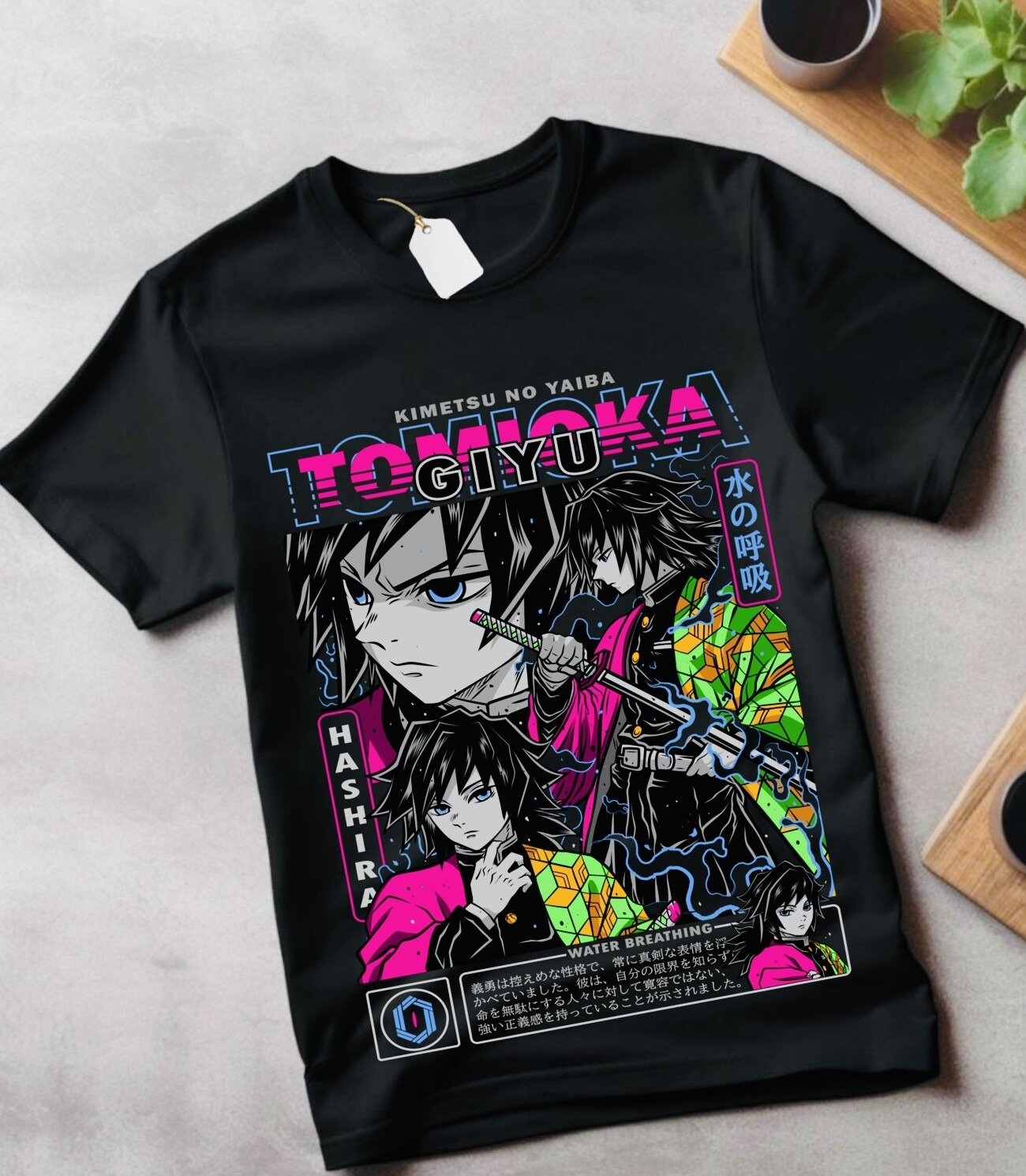 Summer Edit Clothing - 2026 夏デーモンスレイヤーアニメ鬼塚トミオカプリントルーズ半袖ピュアコットン子供用 Tシャツユニセックスカジュアルルーズ Y2k
