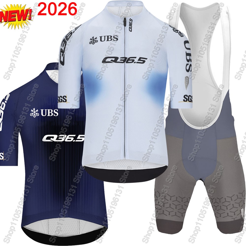 Summer Clothing Men Sale - Q36.5 チーム 2026 サイクリングジャージセット スイス メンズ