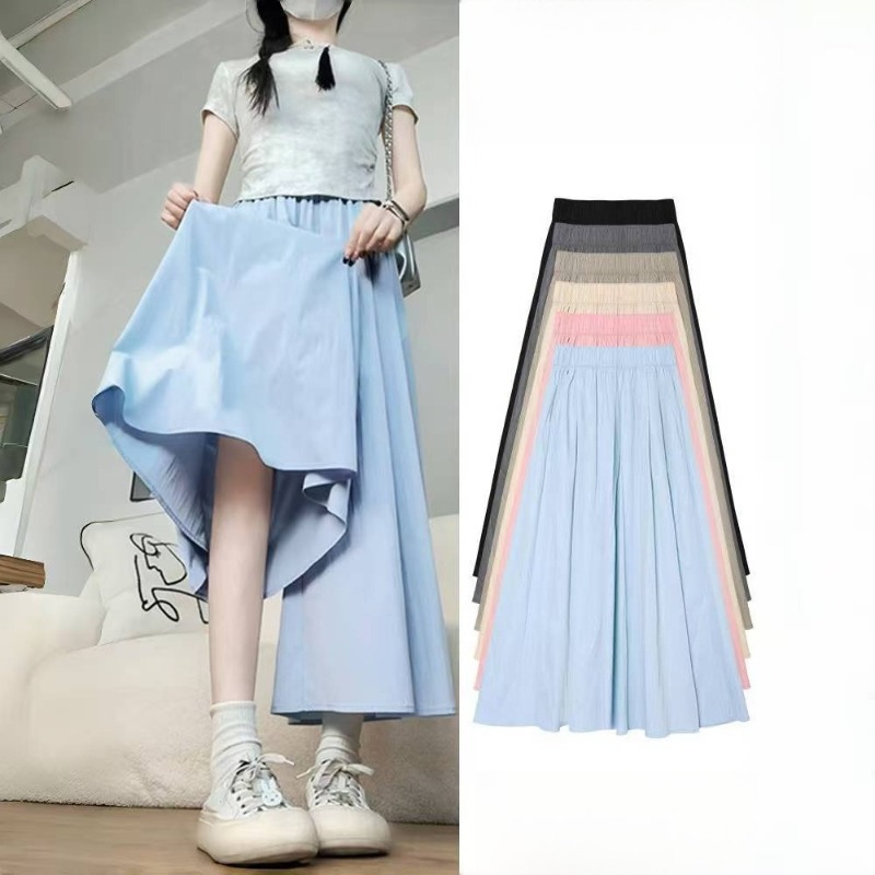 Palazzo Pant Wide - レディースサマーハイウエストワイドレッグパラッツォパンツ軽量通気性快適ストレッチ素材