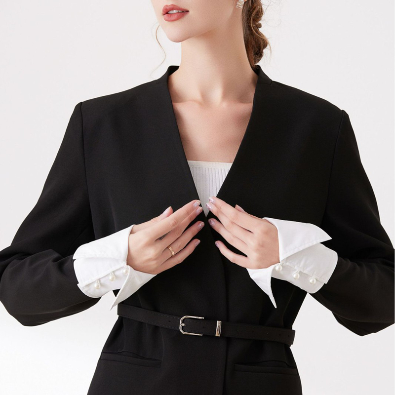 DIY エレガントなオフィスシャツ偽袖口取り外し可能な偽ハン - Summer Clothing Office のレビューと価格