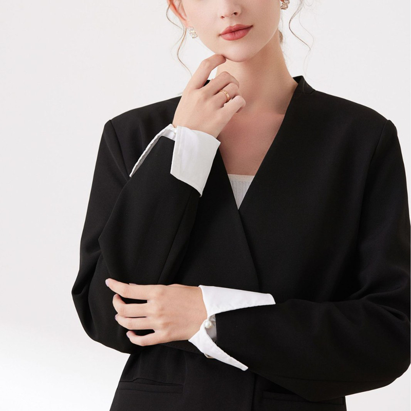 DIY エレガントなオフィスシャツ偽袖口取り外し可能な偽ハン - Summer Clothing Office のレビューと価格