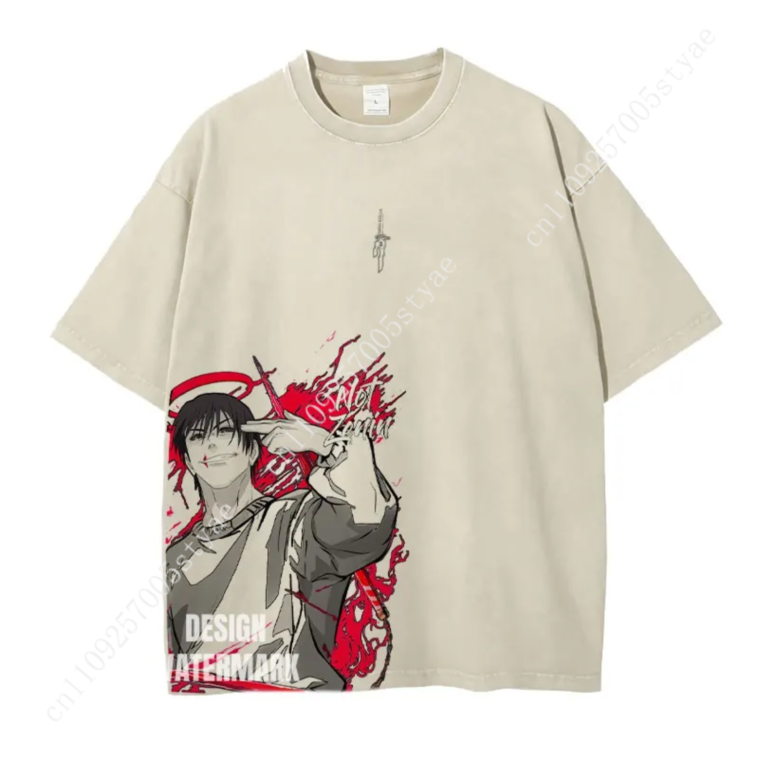 五条悟 グラフィックTシャツ アニメ服 メンズ レディース  - Yours Summer Clothing のレビューと価格