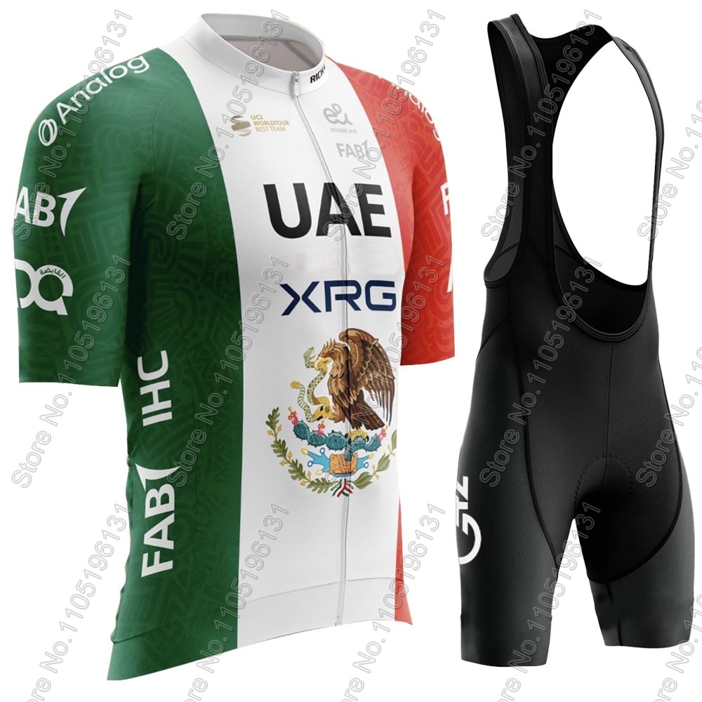 UAE メキシコ 2026 チーム サイクリングジャージセッ - Summer Clothing Men Sale のレビューと価格