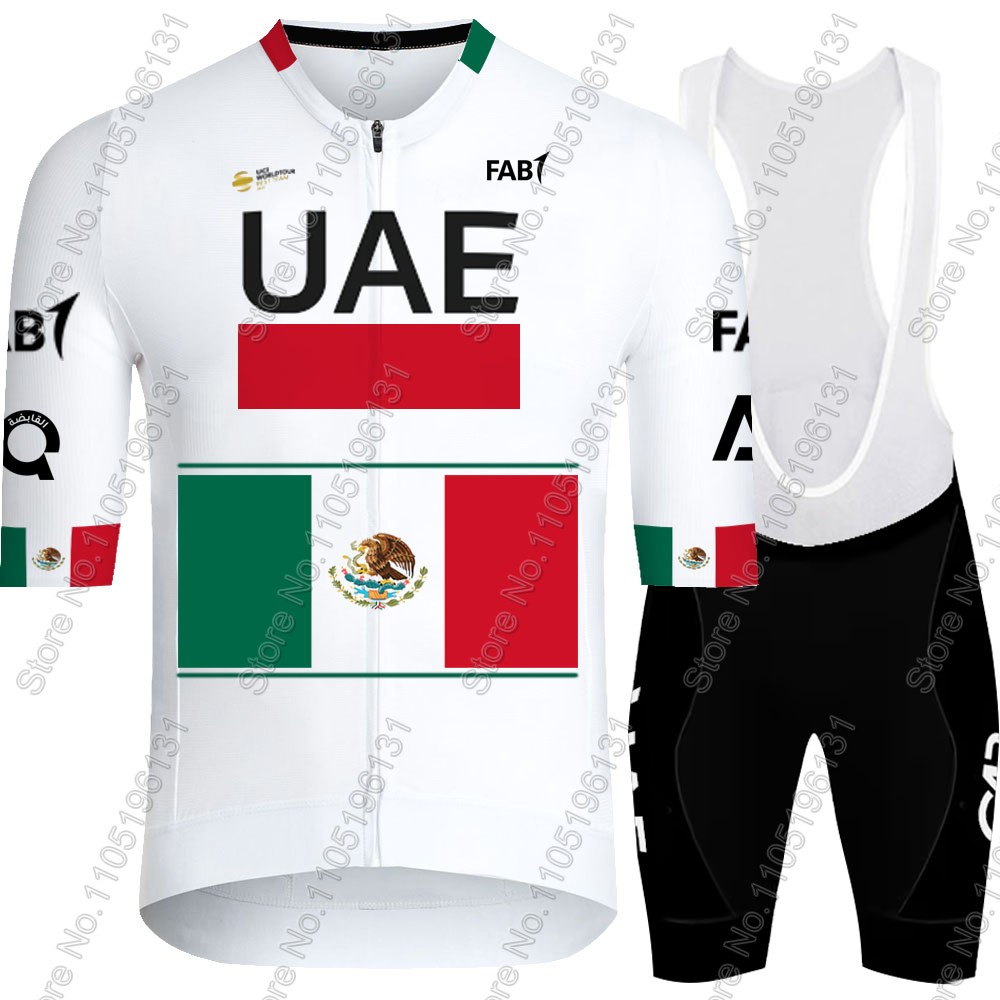 UAE メキシコ 2026 チーム サイクリングジャージセッ - Summer Clothing Men Sale のレビューと価格