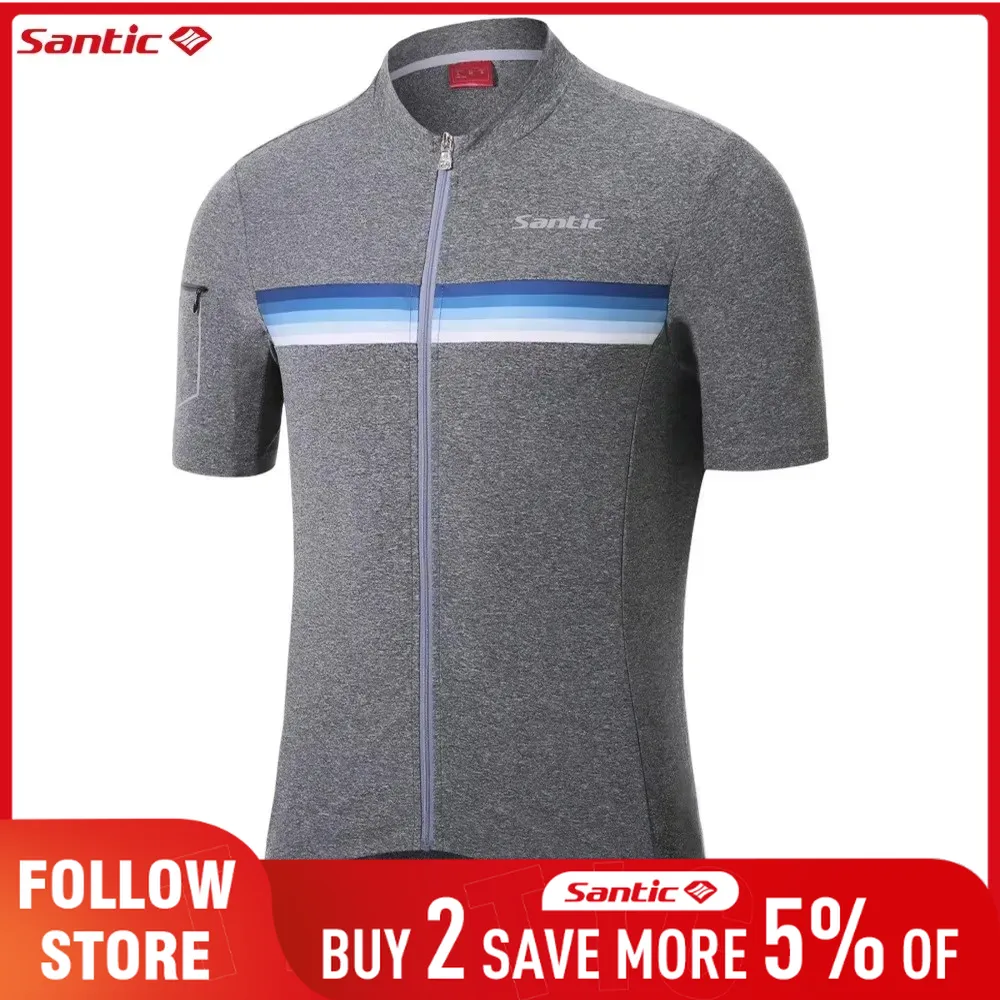 Santic アウトレットサイクリングジャージ夏メンズ半袖通 - Summer Clothing Outlet のレビューと価格