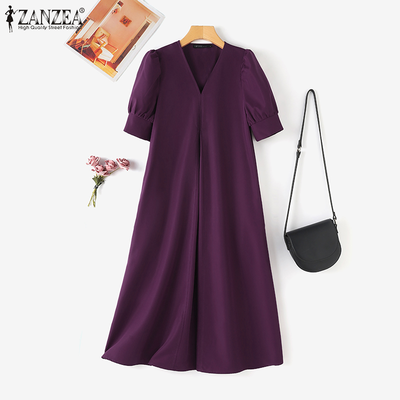 ZANZEA プラスサイズ 5XL レディースカジュアルミデ - Summer Clothing Bundle のレビューと価格