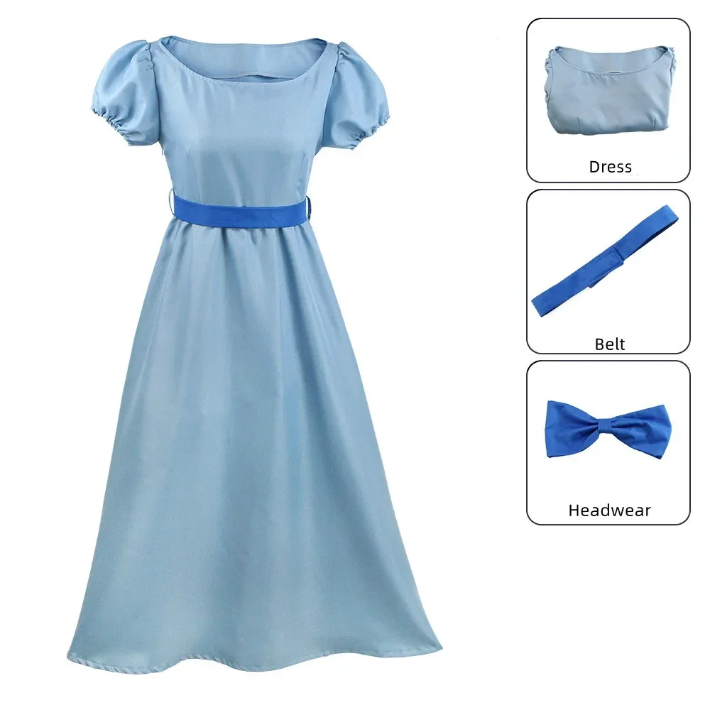 プリンセスウェンディフルセットドレスパンピーター女性ガールズ - Summer Clothing For Older Women のレビューと価格