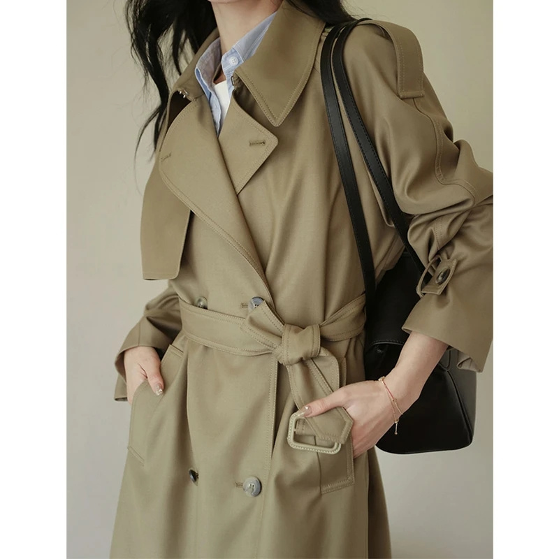 2025 秋の女性のトレンチコート服ルーズフィットミディアム - Summer Clothing Women Over 50 のレビューと価格