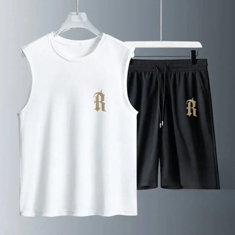 メンズタンクトップセット 2026年夏 速乾性ビーチ・海辺ウ - Summer Clothing For A Beach のレビューと価格