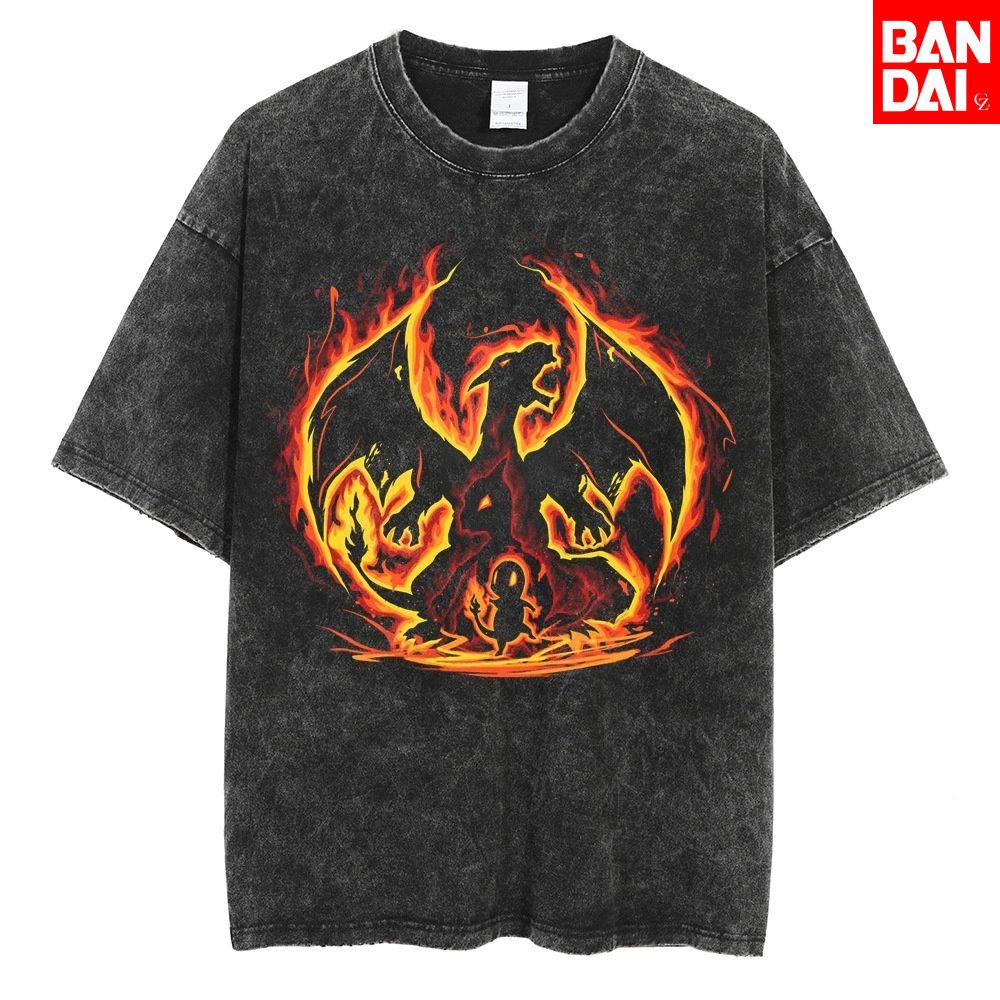 ポケモン リザードン Tシャツ メンズ 2026 夏 ヴィン - Japanese Summer Clothing Men のレビューと価格