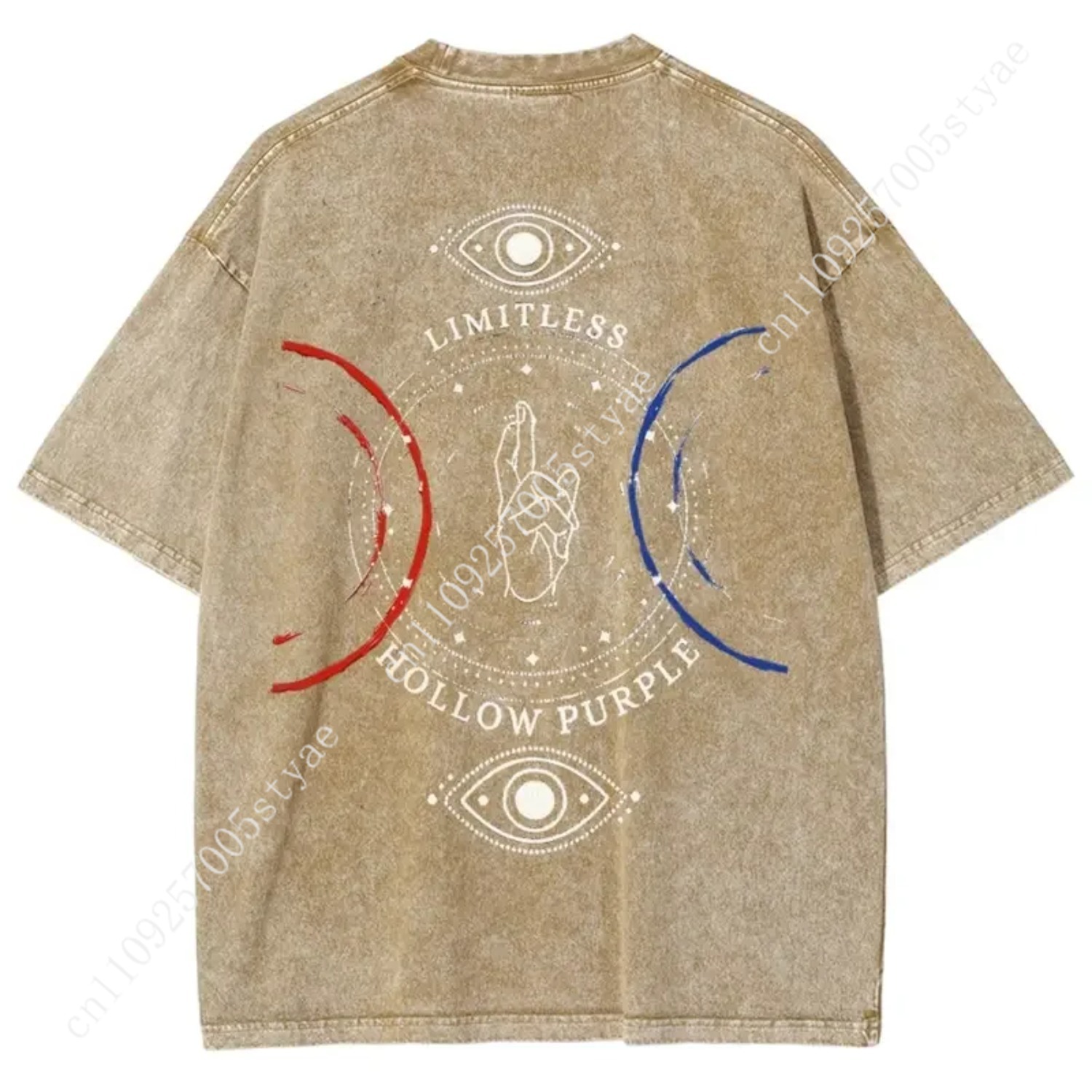 アニメ五条悟プリントTシャツ メンズ レディース ヴィンテー - Yours Summer Clothing のレビューと価格