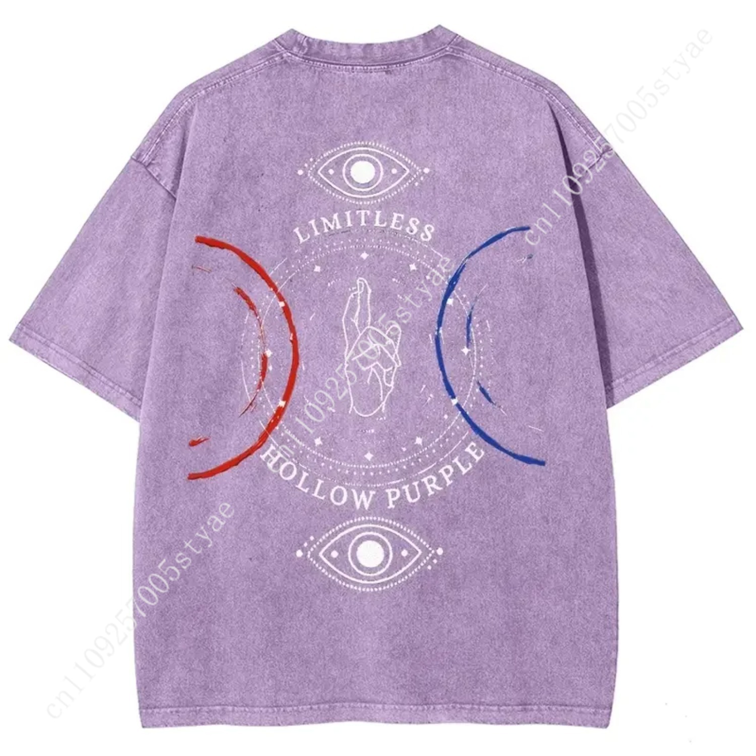 アニメ五条悟プリントTシャツ メンズ レディース ヴィンテー - Yours Summer Clothing のレビューと価格