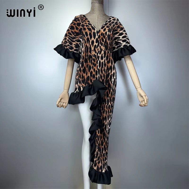 WINYI レディース プリーツ マキシ丈 パーティードレス - Summer Clothing H&M のレビューと価格