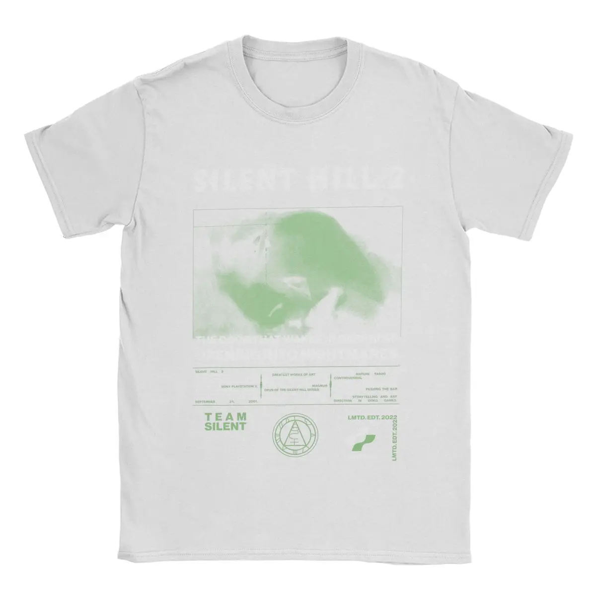 男性サイレントヒル 2 Tシャツ綿の服カジュアルストリートプ - Summer Hill Clothing のレビューと価格
