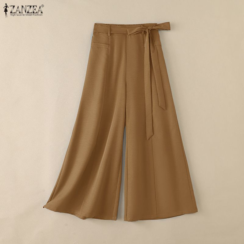 女性プラスサイズ 5XL 流れるようなワイドレッグパンツルー - Palazzo Pant Wide のレビューと価格