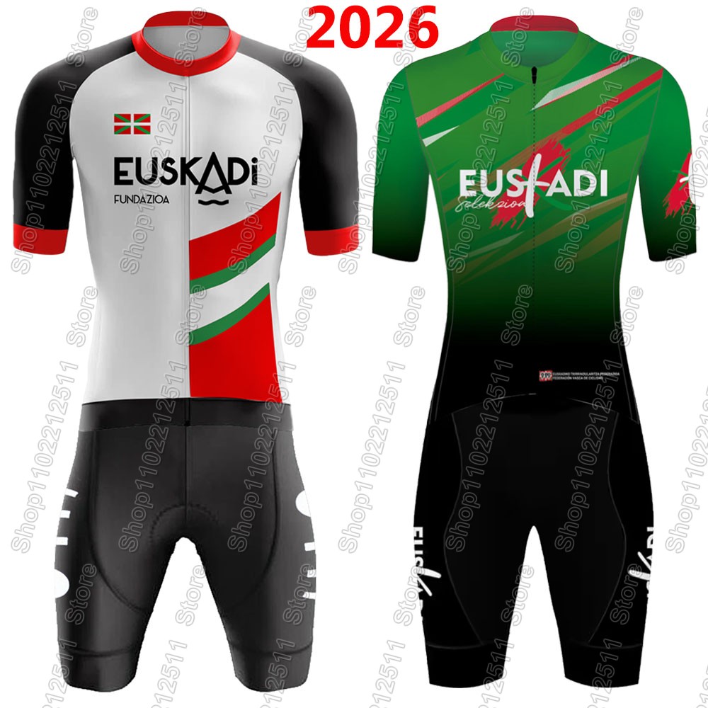 Euskadi チームサイクリングジャージ 2026 セット - Summer Clothing Men Sale のレビューと価格