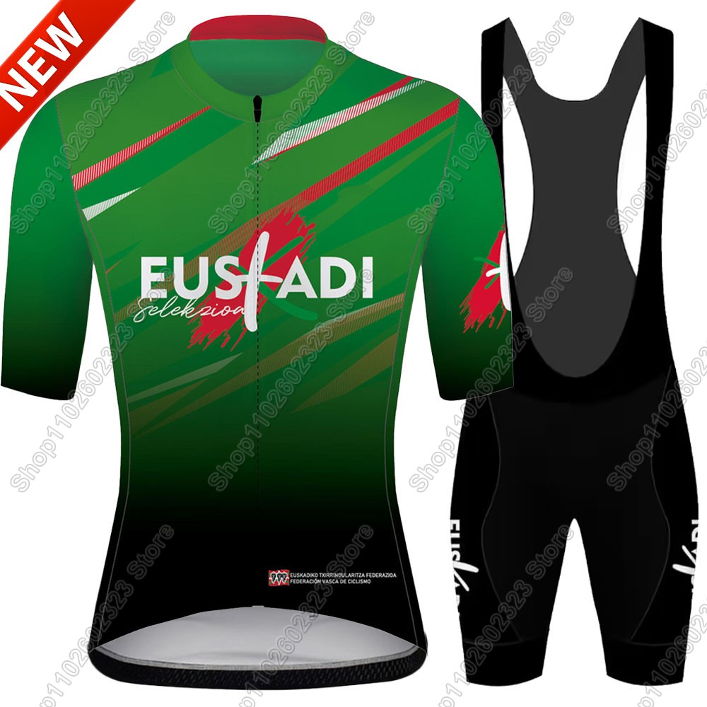 Euskadi チームサイクリングジャージ 2026 セット - Summer Clothing Men Sale のレビューと価格