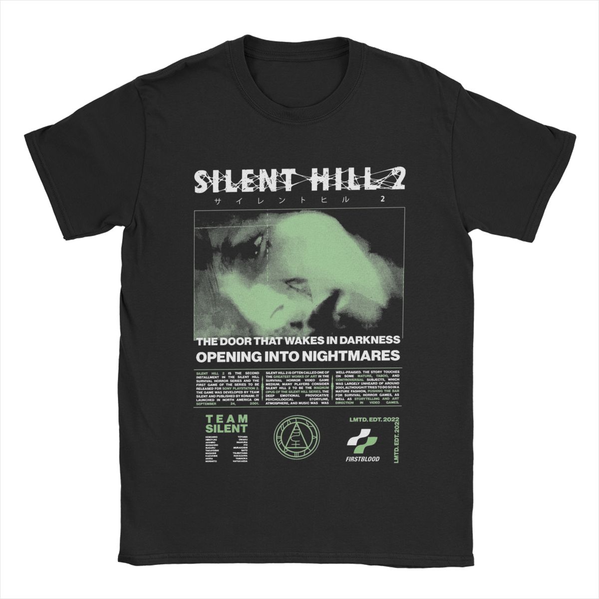 男性サイレントヒル 2 Tシャツ綿の服カジュアル半袖ラウンド - Summer Hill Clothing のレビューと価格