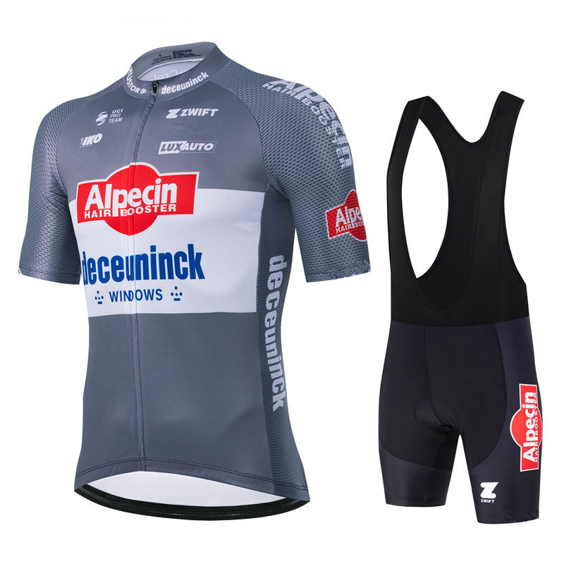 Alpecin プロサイクリングジャージセット男性ビブショー - Summer Clothing Men Sale のレビューと価格