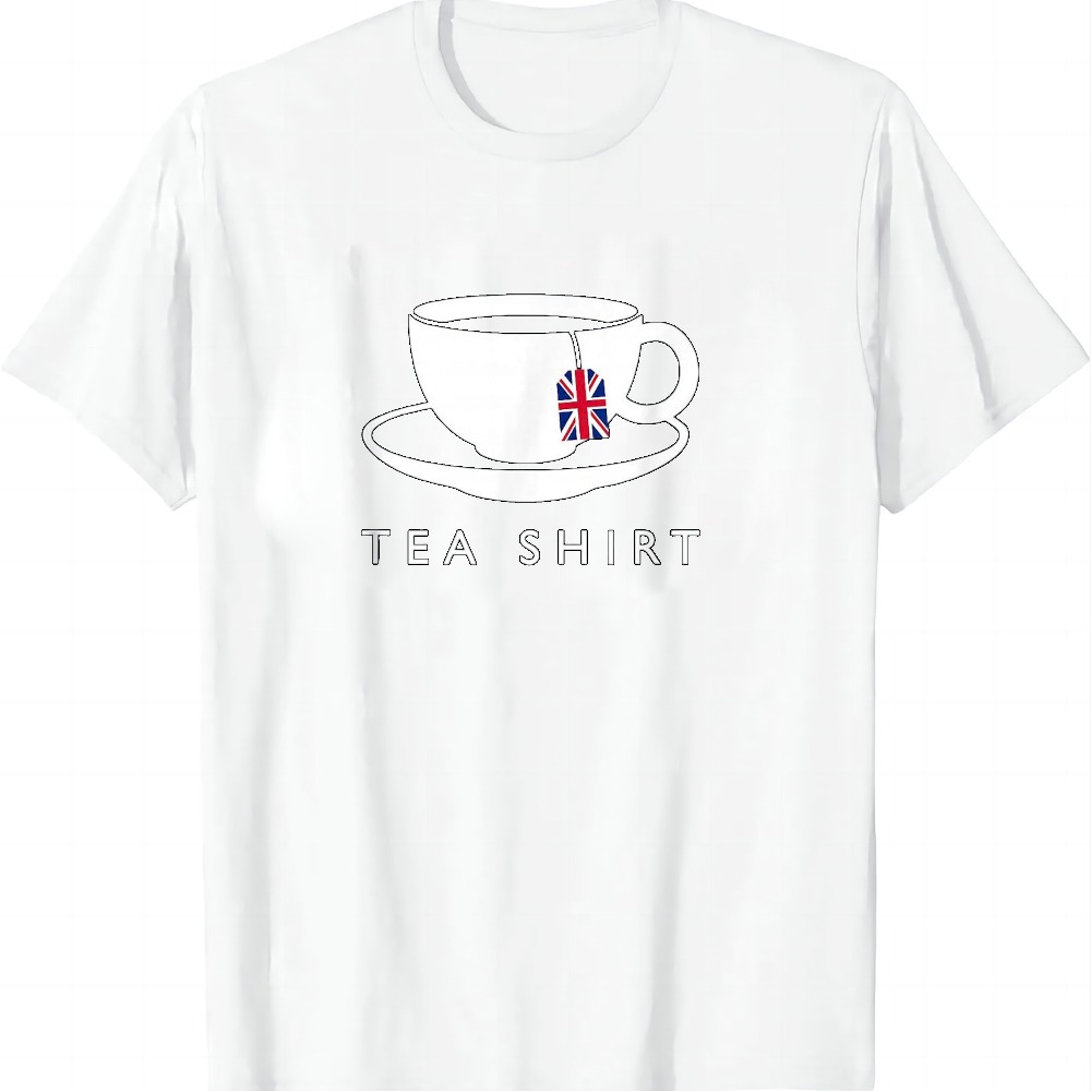 I Love English Tea UK Flag Tシャ - Womens Summer Clothing Uk のレビューと価格