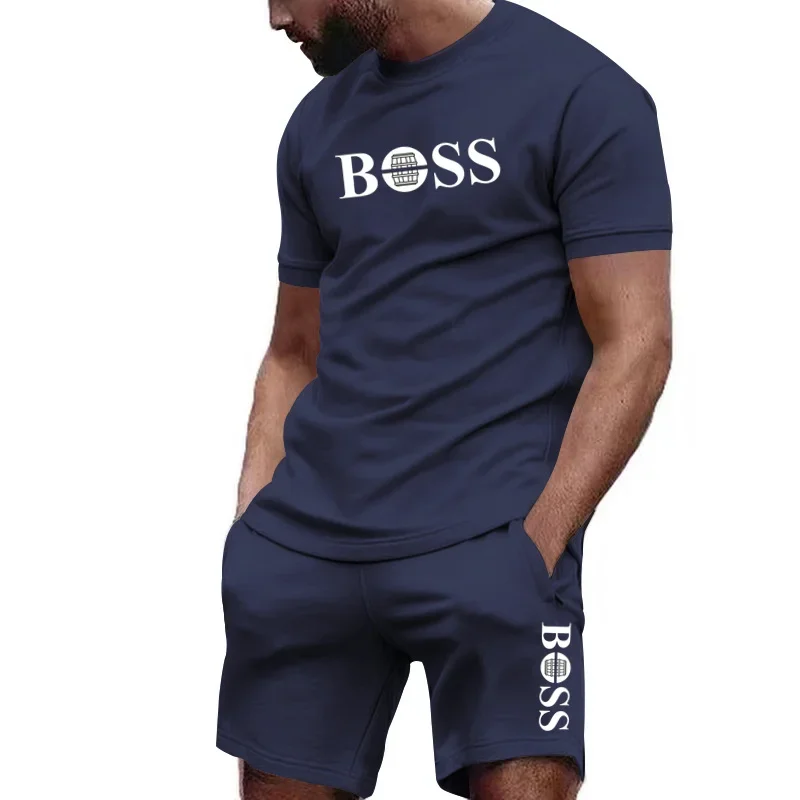 メンズツーピーススポーツウェア半袖Tシャツ＆パンツセット ラ - Summer Clothing Haul のレビューと価格