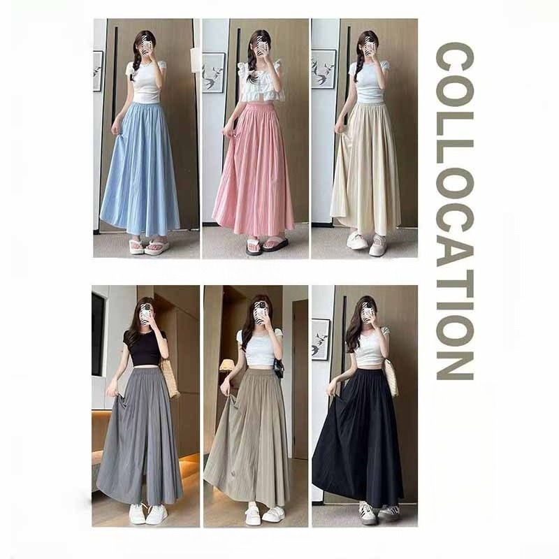 レディースサマーハイウエストワイドレッグパラッツォパンツ軽量 - Palazzo Pant Wide のレビューと価格