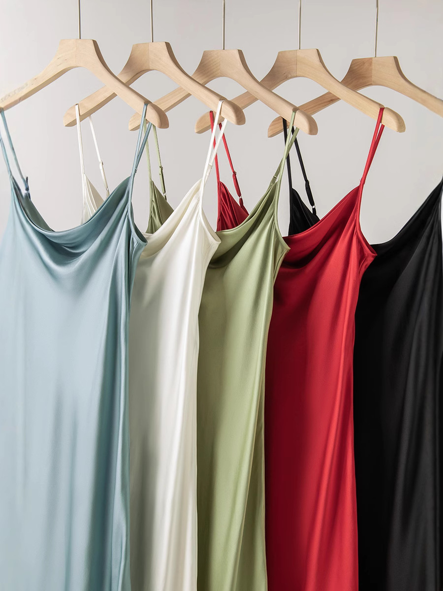 SuyaDream、女性用ミッドドレス、100%本物のシルク - Summer Clothing H&M のレビューと価格