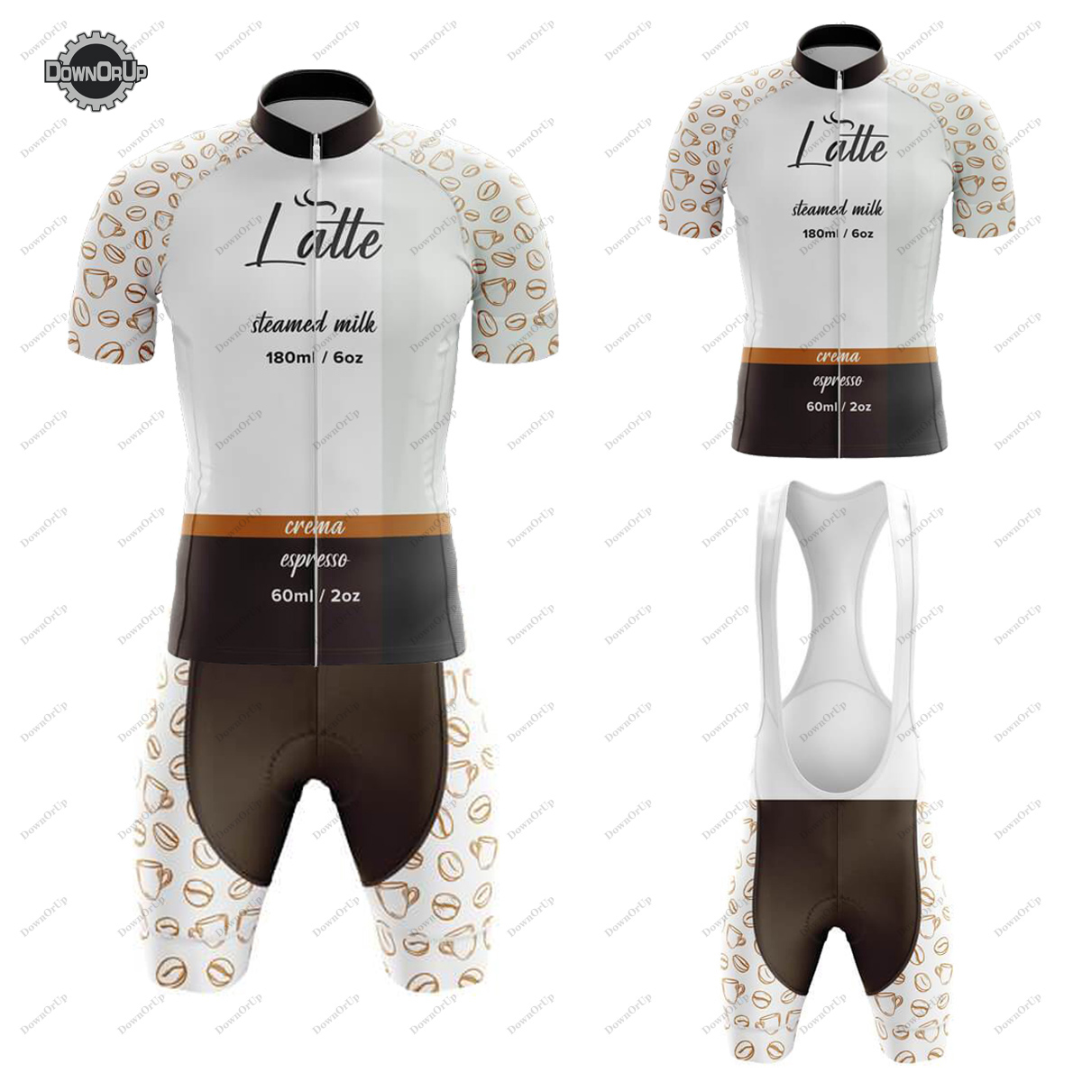 コーヒーリスト ラテ サイクリングジャージセット メンズ 半 - Summer Clothing List のレビューと価格