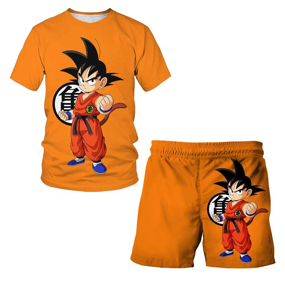 2026年夏 ドラゴンボール悟空 水墨画風 ゴー・シンボル  - Summer 2026 Kids Clothing のレビューと価格