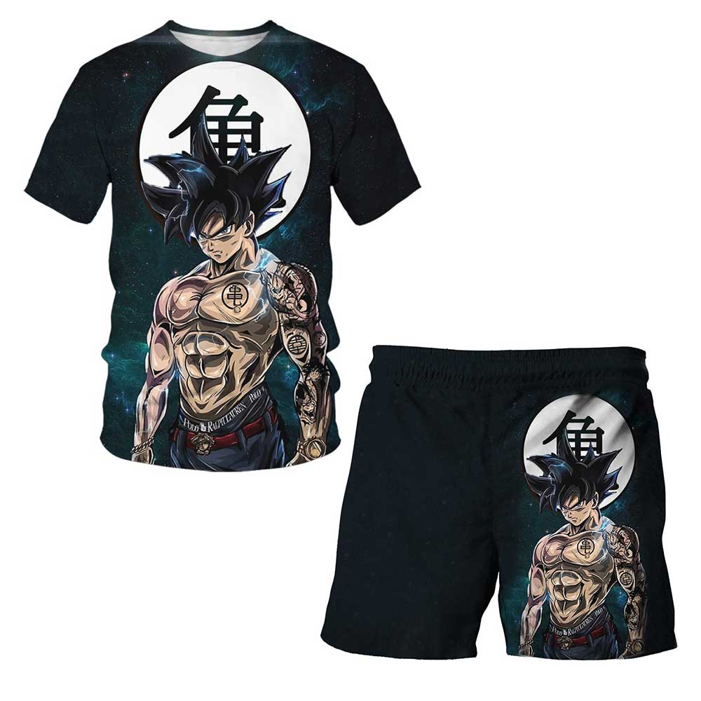 2026年夏 ドラゴンボール悟空 水墨画風 ゴー・シンボル  - Summer 2026 Kids Clothing のレビューと価格