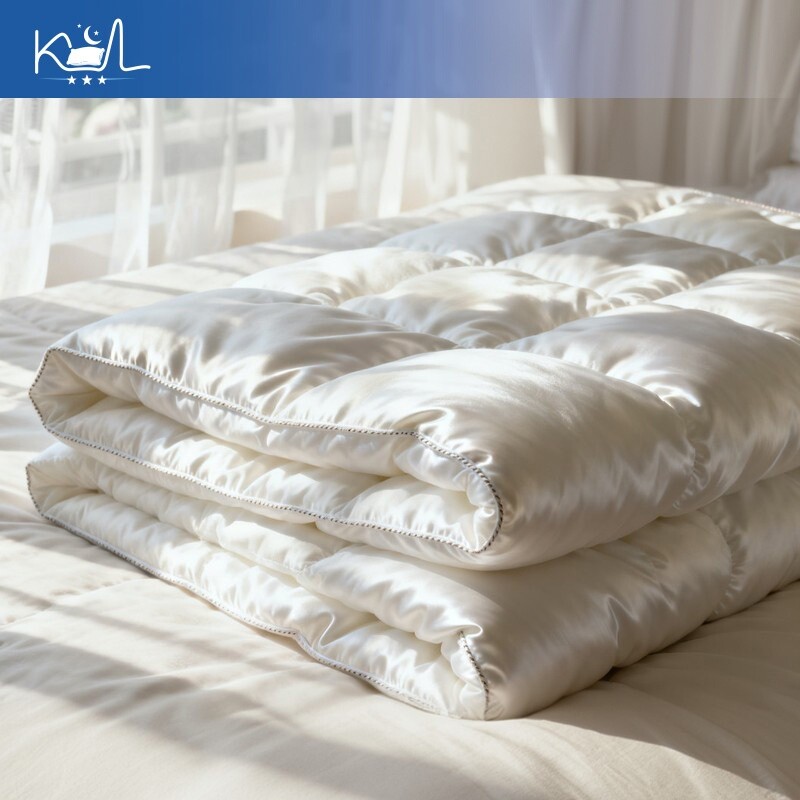 100%純粋な桑絹キルト、軽量夏用冷却ブランケット、オールシ - Summer Quilt のレビューと価格