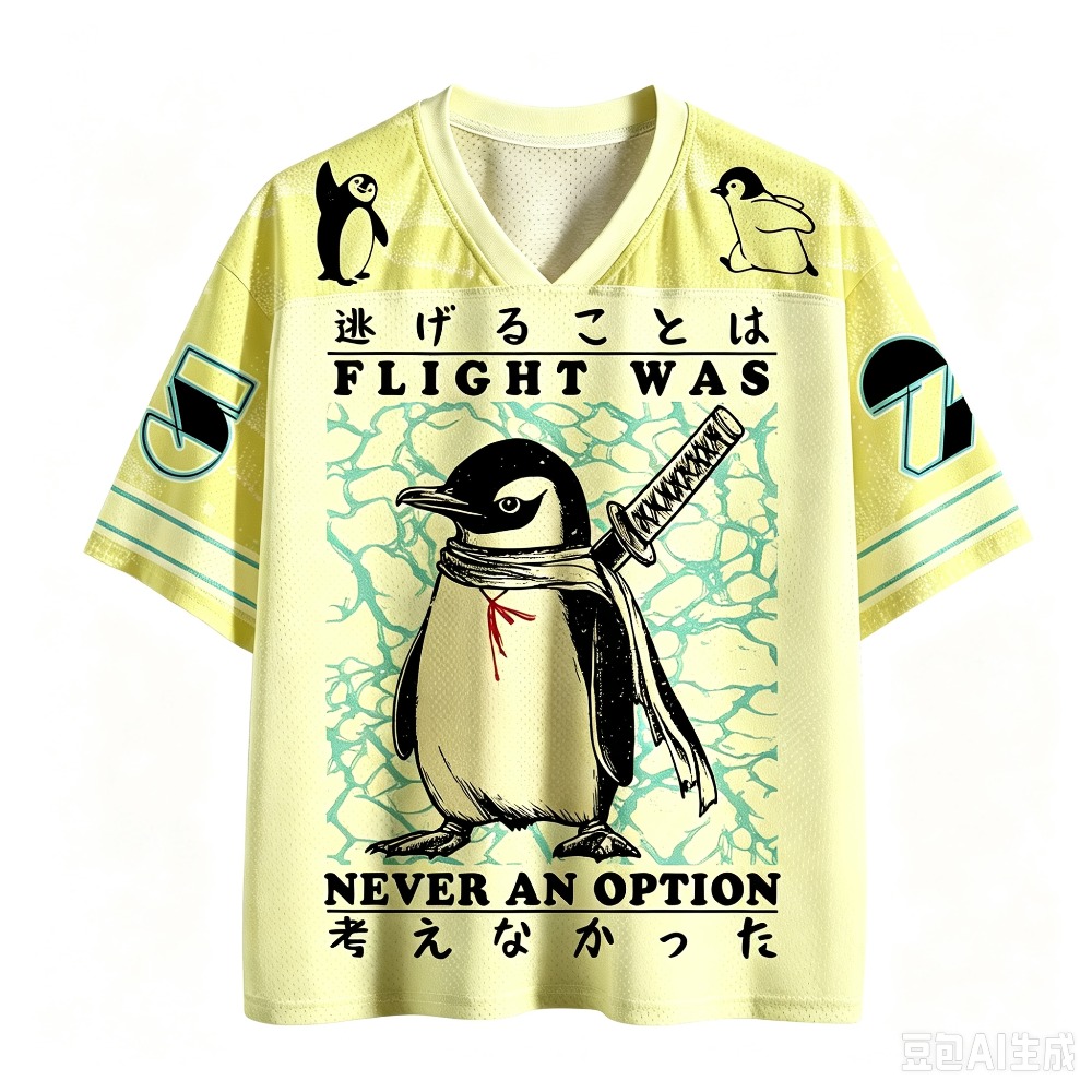 日本風おもしろ戦士ペンギン3Dプリント速乾スポーツTシャツ（ - Japanese Summer Clothing Men のレビューと価格