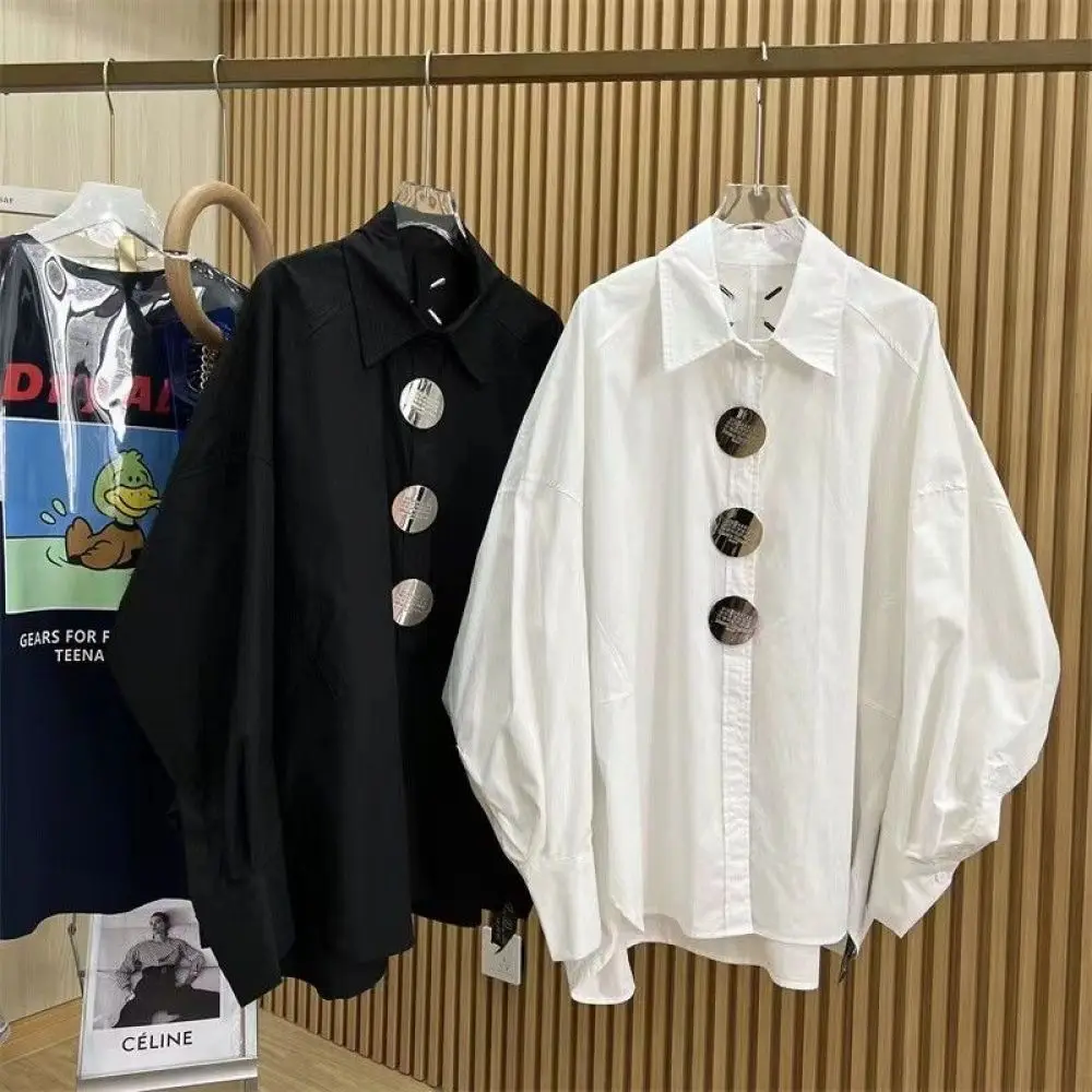 女性用砂ポロシャツ、刺buttonボタン、バットウィングスリ - Summer Clothing Office のレビューと価格