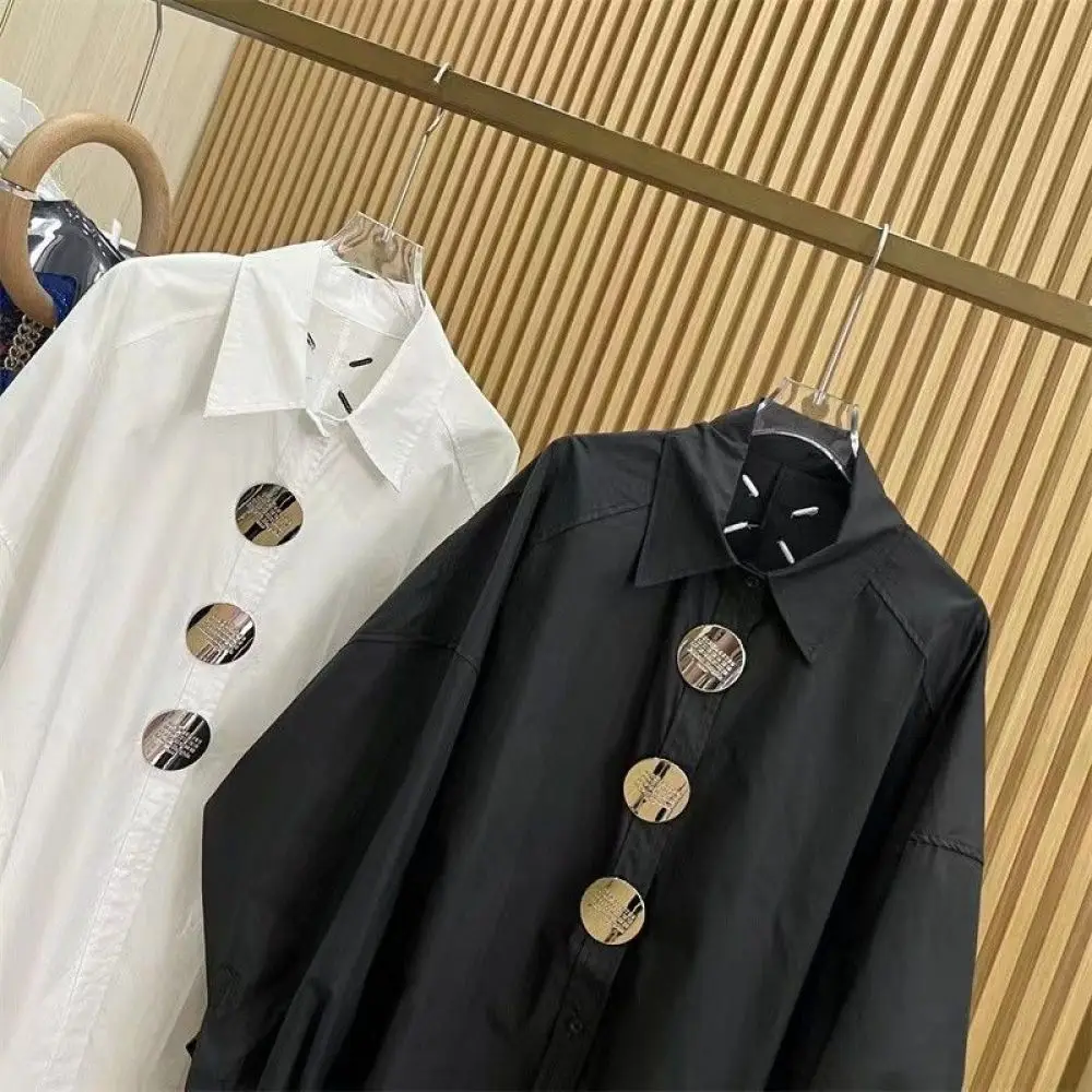 女性用砂ポロシャツ、刺buttonボタン、バットウィングスリ - Summer Clothing Office のレビューと価格