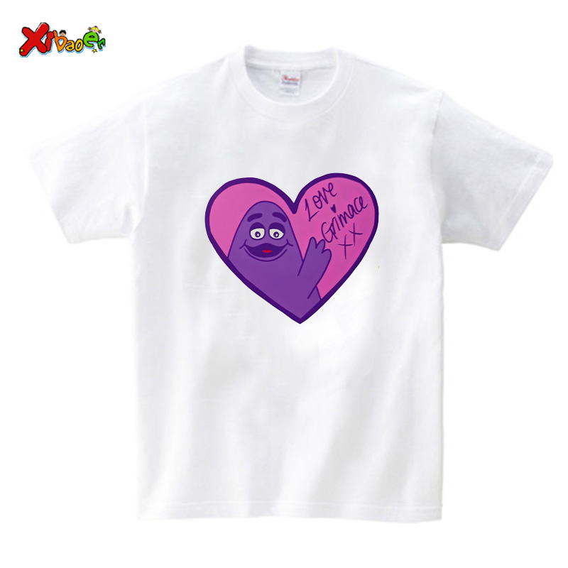 パーティー Tシャツ GRIMACE 誕生日 Tシャツ男の子 - Summer Clothing Images のレビューと価格