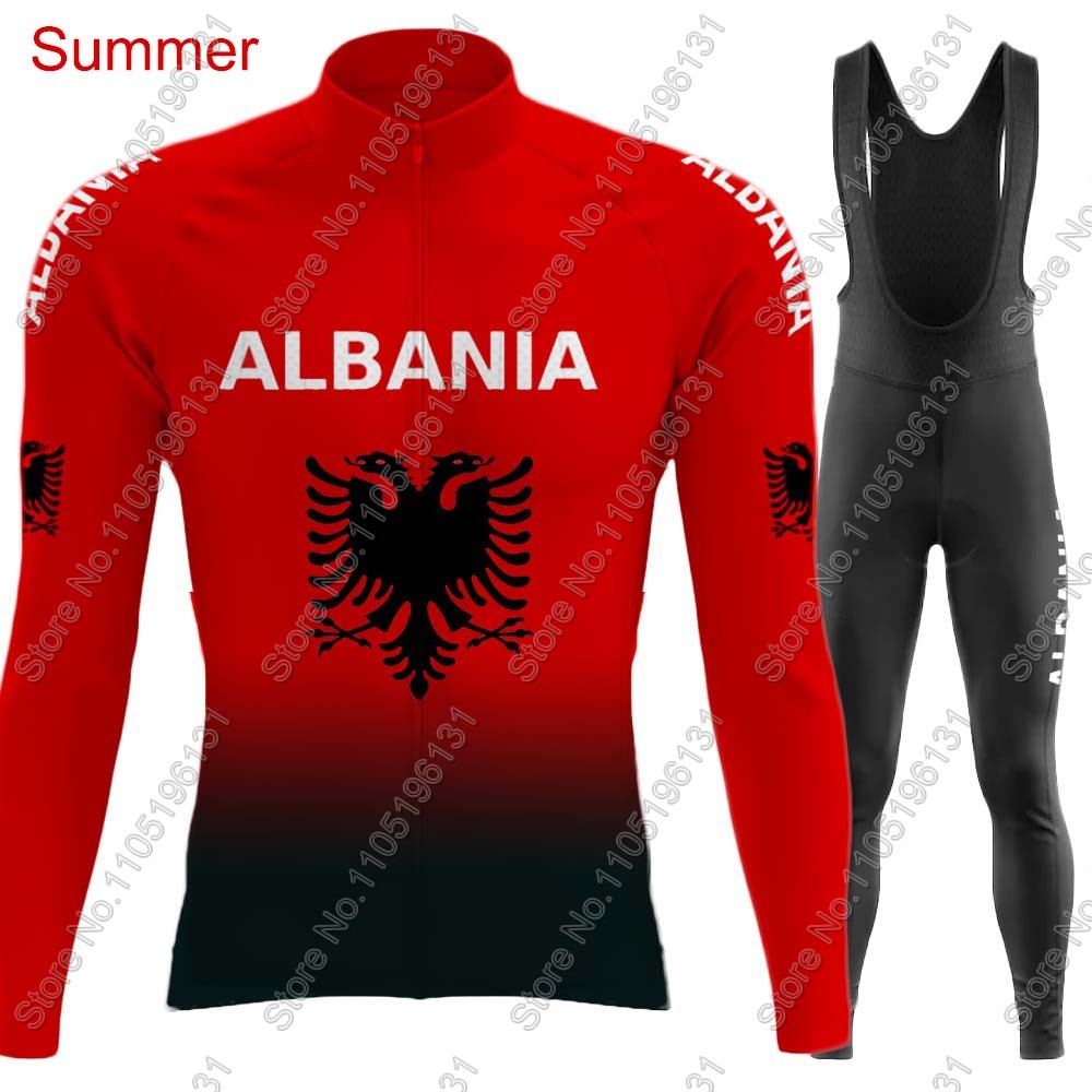 アルバニア代表チーム 2026 サイクリングジャージセット  - Summer Clothing Men Sale のレビューと価格
