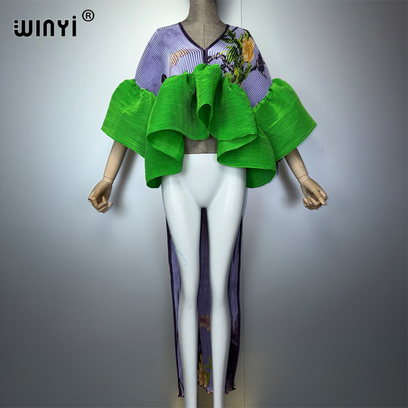 WINYI レディース プリーツ マキシ丈 パーティードレス - Summer Clothing H&M のレビューと価格
