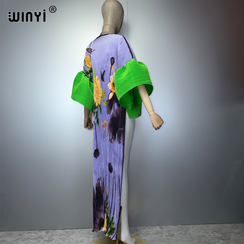 WINYI レディース プリーツ マキシ丈 パーティードレス - Summer Clothing H&M のレビューと価格