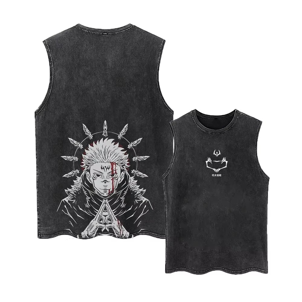 2026年呪術廻戦サマージムベストアニメタンクトップメンズレ - Summer Edit Clothing のレビューと価格